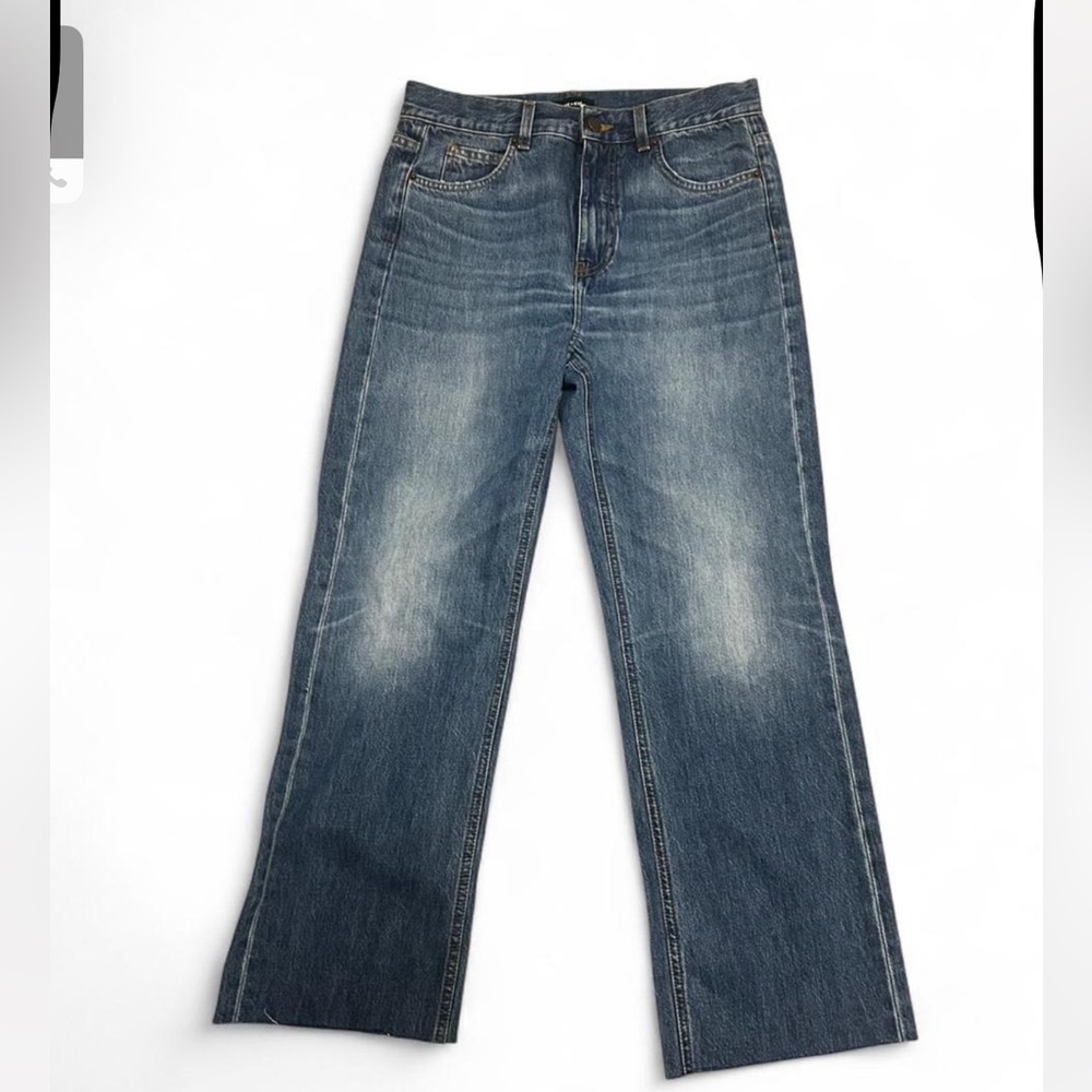 Designer ME+EM dark wash jeans straight leg